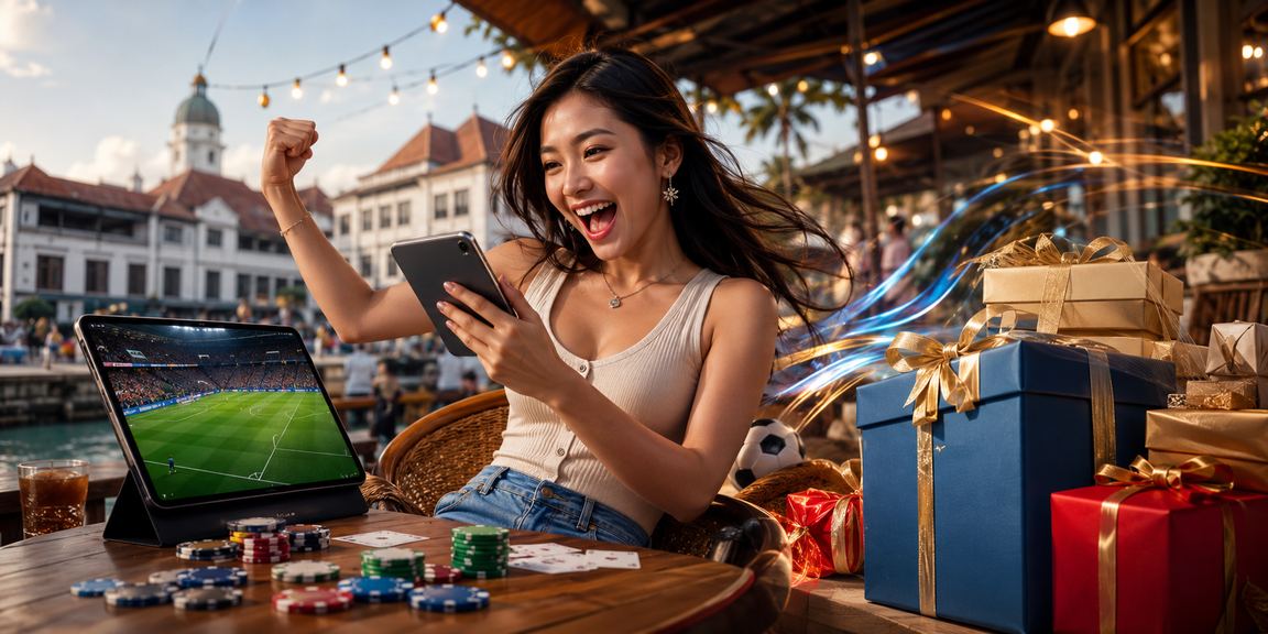 Pemain menikmati permainan kartu casino sambil minum kopi di Vietnam dengan suasana santai